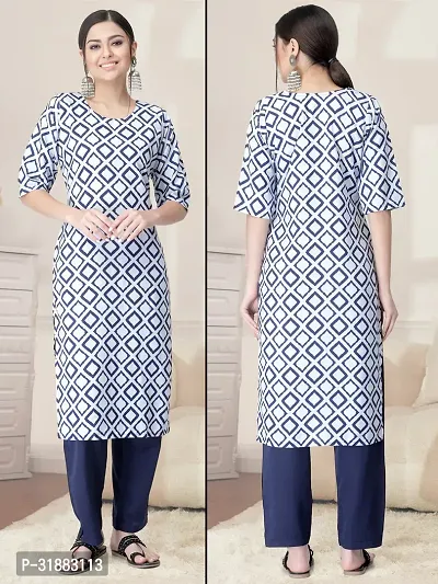 Fancy Crepe Kurta Bottom Set For Women-thumb0