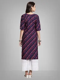 Stylish Blue Crepe Kurta Bottom Set For Women-thumb2