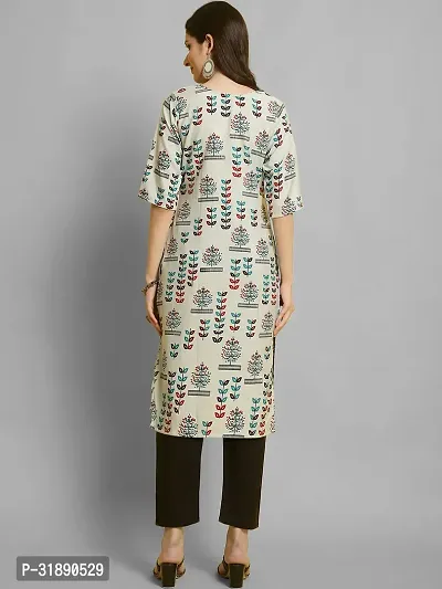 Elegant Crepe Printed Kurta with Pant Set For Women-thumb4