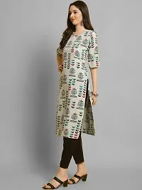 Elegant Crepe Printed Kurta with Pant Set For Women-thumb4