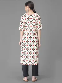 Elegant Crepe Printed Kurta with Bottom Set For Women-thumb4