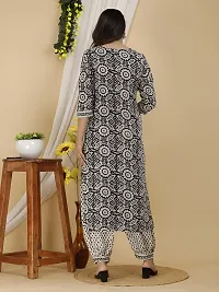 Stylish Black Kurta, Bottom And Dupatta Set For Women-thumb3