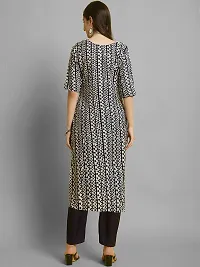 Elegant Crepe Printed Kurta with Bottom Set For Women-thumb2