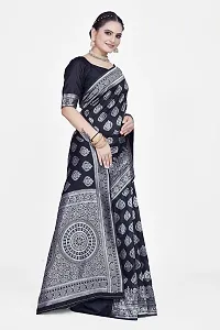 Elegant Art Silk Zari Woven Women Saree with Blouse piece-thumb3