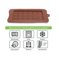 Silicone Chocolate Mold, Bar Shape, 24 Cavity, Pack of 1-thumb2