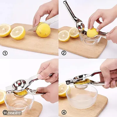 Stainless Steel Lemon Squeezer with Bottle Opener-thumb3