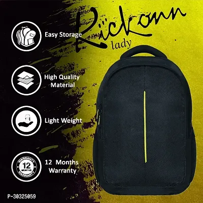 Stylish Solid Waterproof Backpacks For Unisex