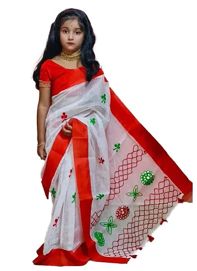 New In pure cotton sarees 