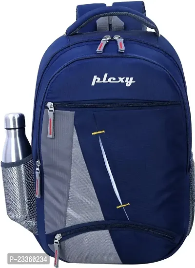 35L Casual Laptop Backpack For Office/School/Travel/Business | Weight Polyester Unisex Water Resistant Bagpack/Bag (Navy Blue)