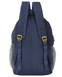 Classy Solid Backpacks for Unisex with Watch-thumb1