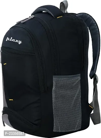 35L Casual Laptop Backpack For Office/School/Travel/Business | Weight Polyester Unisex Water Resistant Bagpack/Bag (Black)-thumb2