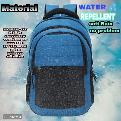 Stylish Solid Waterproof Backpacks For Unisex