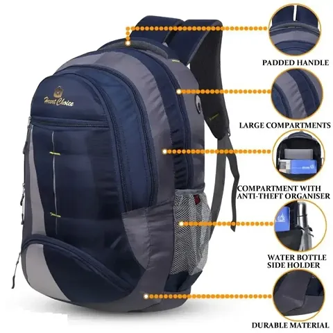 Stylish 35 Ltr Unisex Backpacks For Daily/Office/School