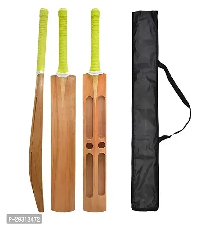 Kashmir Willow Cricket BAT for Suitable Play All Tennis Ball-thumb0