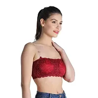 Stylish Multicoloured Lace Solid Bras For Women Pack Of 2-thumb2