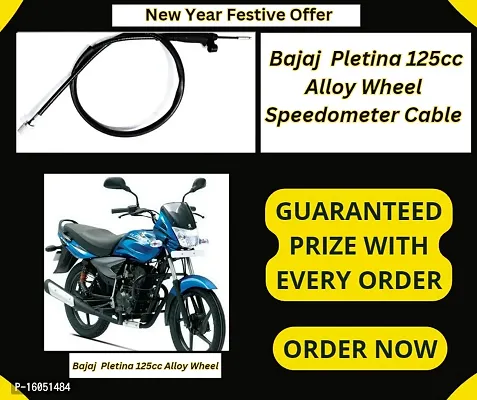 Buy Pletina 125 cc Alloy Speedometer Cable. Online In India At