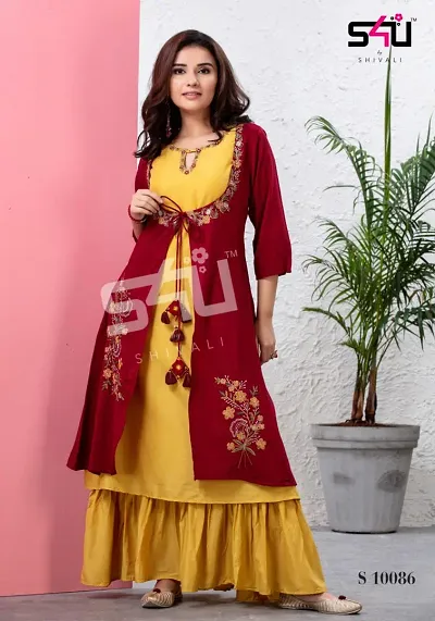 Beautiful Women's Ethnic Silk Kurta