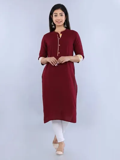 Straight Kurta With Pocket