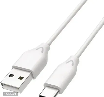 White Data Cable-thumb0