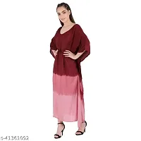 Women's Rayon Maxi Kaftan Nightgown-thumb1