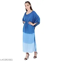 Women's Rayon Maxi Kaftan Nightgown-thumb1