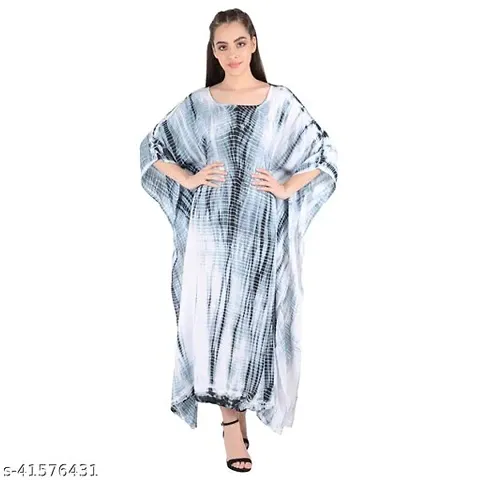 Women's Rayon Maxi Kaftan Nightgown