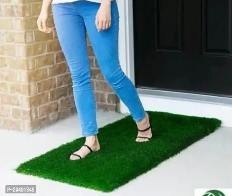 Mukesh Handloom 25 MM High Density Artificial Grass Carpet Mat for Balcony (16 X 24 Inch)