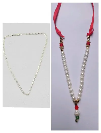 Chain and Mala Combo For Men