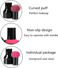 TopFinder? Makeup Blender Sponge For Face- 2 Pcs | Dry and Wet | Liquid Foundation | Puff Powder | Small Beauty Applicator | Multi-color/Multi-shaped |Spanking Products Kit Set|Women Girls-thumb3