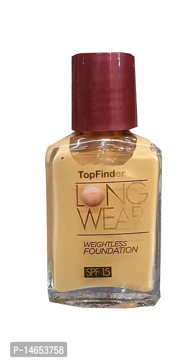 TopFinder Best Invisible Waterproof Foundation | SPF-20 | Matte Finish | Blends Easily | Hydrated Skin Face Cream | Natural Glow | Lightweight | Water Based Beauty Cosmetic Makeup Women Girls Bride-thumb3