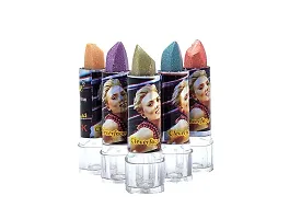 TopFinder? 24h Glitter Glossy Lipstick Set Light Shade Waterproof Long Lasting Eye Glow Clear Lip-gloss Makeup Kit Face Shinning Cute Lip Gloss Set- Pack Of 6-thumb3