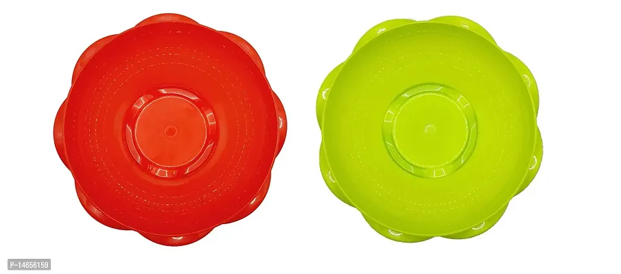 TopFinder? | Keep Your Food Fresh with Our Air Tight Bowl Containers | Set of 2 | BPA-Free and Leak-Proof Design | Durable Unbreakable Plastic Material | Perfect for Meal Prep, Leftovers, Everyday Use |-thumb2