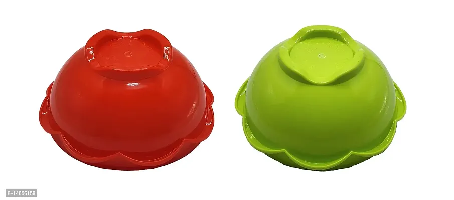 TopFinder? | Keep Your Food Fresh with Our Air Tight Bowl Containers | Set of 2 | BPA-Free and Leak-Proof Design | Durable Unbreakable Plastic Material | Perfect for Meal Prep, Leftovers, Everyday Use |-thumb3