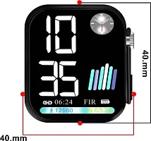 ADR-08 (Black) Teenagers LED Luxurious Fashion Silicone Black Colored Digital Watch - For Boys  Girls-thumb1