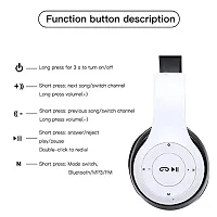 FCR P47 Wireless Bluetooth Portable Sports Headphones with Microphone, Stereo FM, Memory Card-thumb3