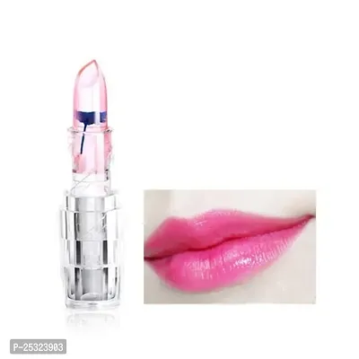 Crystal Flower Jelly Lipstick,Waterproof Long Lasting Lip Balm Lips Moisturizer Magic Temperature Color Change Lip Gloss Lipstick Pack Of 6pcs (Multicolor)-thumb3