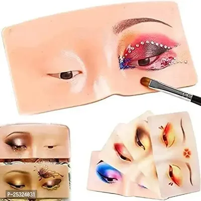 Makeup Practice Face Board, face dummy for Skin Board,for Makeup Practice Mask Skin Face Eye Makeup Practice for Beginner Makeup Artist The Perfect Makeup (SKIN)-thumb3