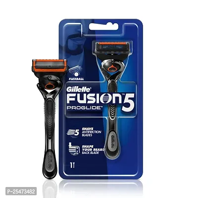 Gillette Fusion Proglide Razor for Men | Pack of 1 | with styling back blade for Perfect Shave and Perfect Beard Shape-thumb0