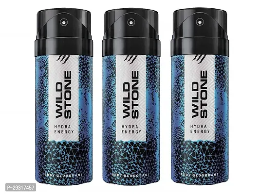 Wild Stone Hydra Energy Deodorants for Men Pack of 3