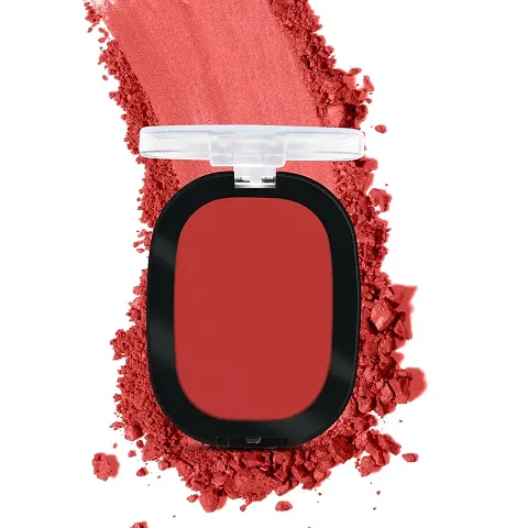 Beauty Berry Dream Matte Blush | Lightweight, Silky-Smooth Texture, Ultra Matte Blusher Palette | Highly Pigmented  Blendable Shades, Blusher for Face Makeup (01 - Deep Red)