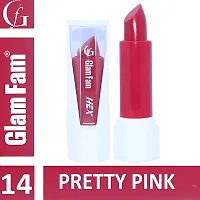 GF HEX  Coffee Brown Premium Matte Finish Lipstick, Single Stroke, Super Long Wearing,Confortable On Lips (Pack Of 6)-thumb1