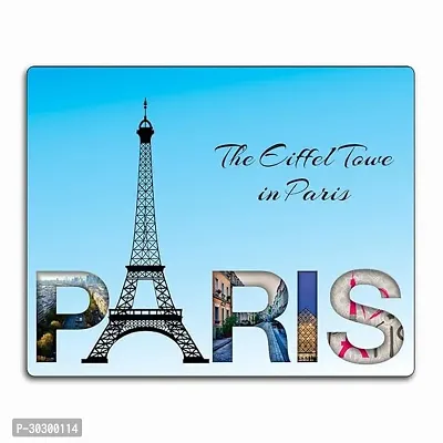 Paris Souvenir Gift Wooden Fridge Magnet Tourist-thumb0