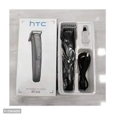 Black HTC AT-522 Rechargeable Beard  Hair Trimmer, For Travel-thumb2