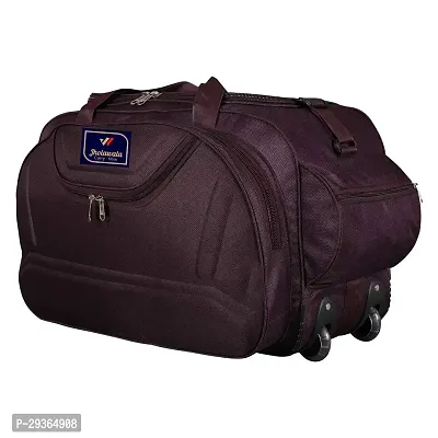 Stylish Purple Nylon Travel Bag-thumb0