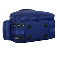 Fancy Nylon Navy Blue Duffle Bagpack For Luggage Travel-thumb2