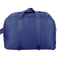 Stylish Navy Blue Nylon Travel Bag-thumb3