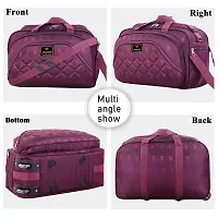 Fancy Polyester Multicoloured Duffle Bagpack For Luggage Travel Pack Of 2-thumb2