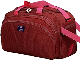 Fancy Nylon Red Duffle Bagpack For Luggage Travel-thumb1