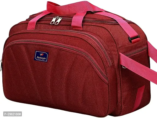 Fancy Nylon Red Duffle Bagpack For Luggage Travel-thumb2