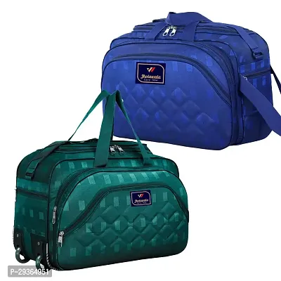 Stylish Multicoloured Polyester Travel Bag Pack Of 2